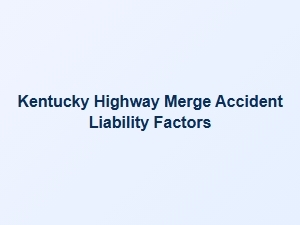 Who's at Fault in a Kentucky Highway Merge Accident?